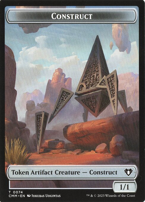 Construct highlighted card art