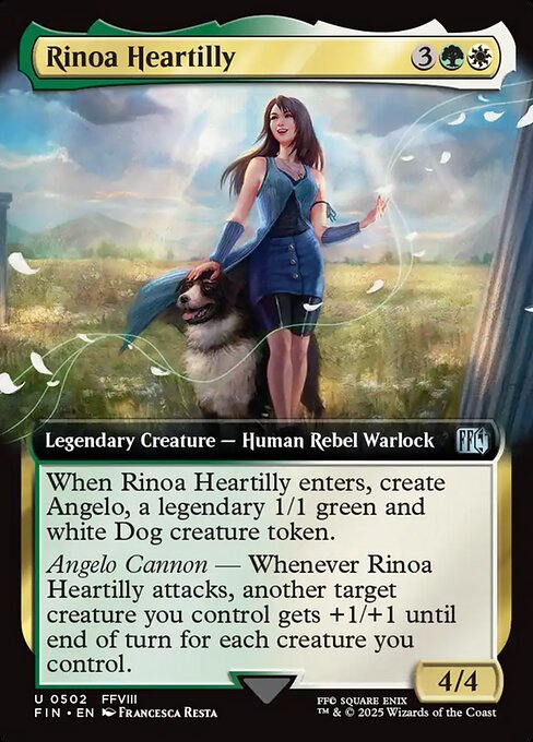 Rinoa Heartilly highlighted card art