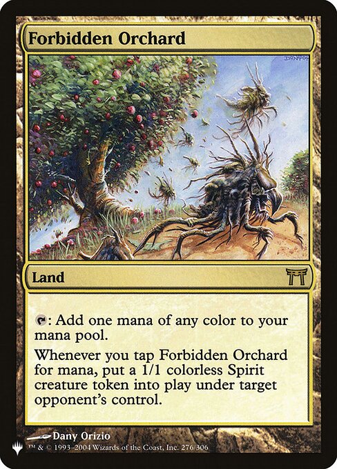 Forbidden Orchard highlighted card art
