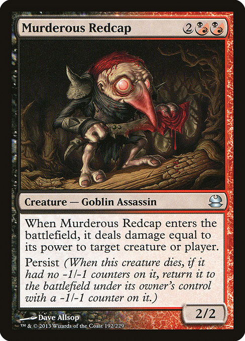 Murderous Redcap from Modern Masters