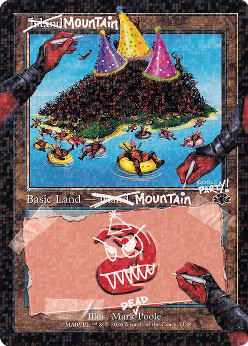 Mountain from Secret Lair Drop