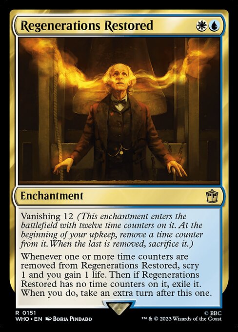 Regenerations Restored highlighted card art
