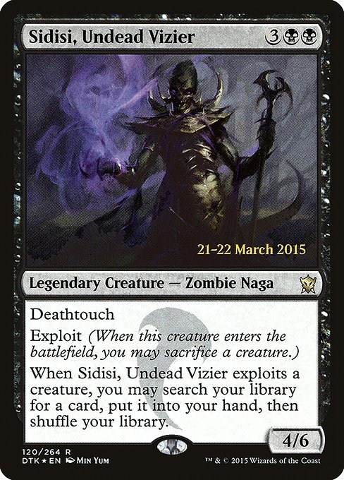 Sidisi, Undead Vizier from Dragons of Tarkir Promos