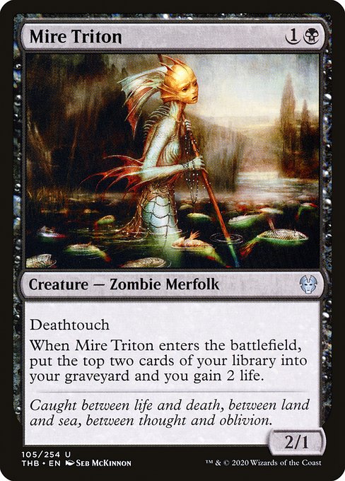 Mire Triton from Theros Beyond Death