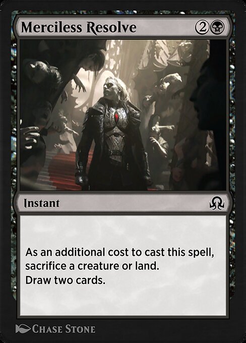 Merciless Resolve highlighted card art
