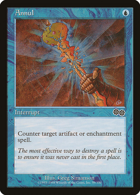 Annul from Urza's Saga