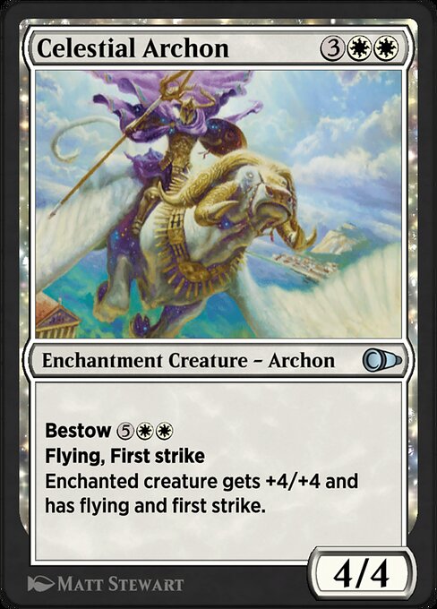 Celestial Archon highlighted card art