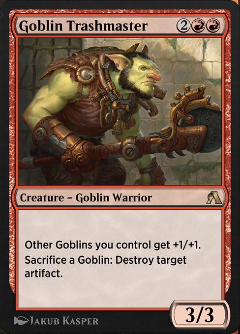 Goblin Trashmaster from Arena Beginner Set