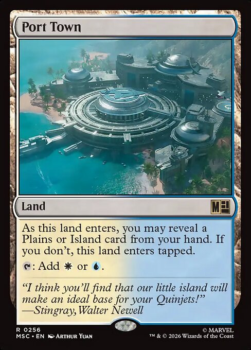 Port Town highlighted card art