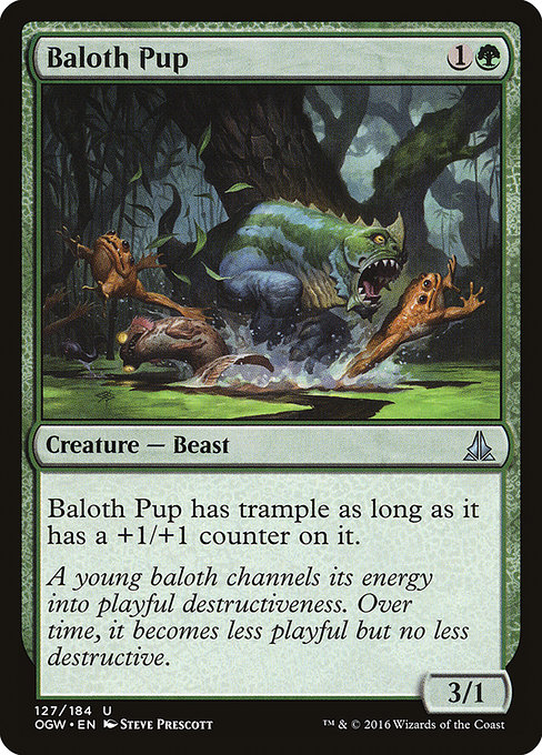 Baloth Pup highlighted card art