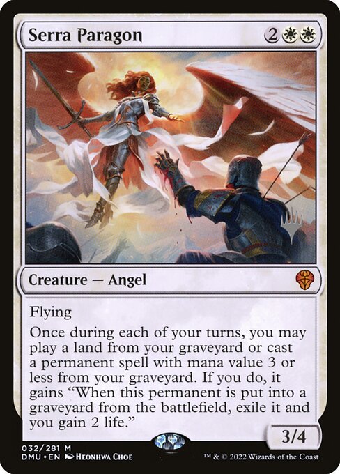 Serra Paragon from Dominaria United Promos