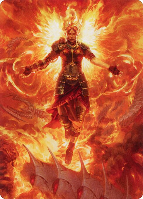 Chandra, Hope's Beacon // Chandra, Hope's Beacon from March of the Machine Art Series