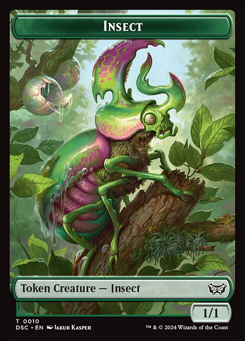 Insect from Duskmourn Commander Tokens