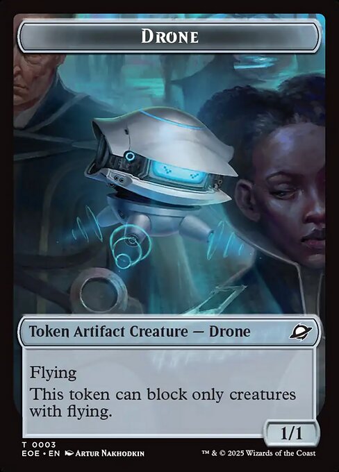 Drone highlighted card art