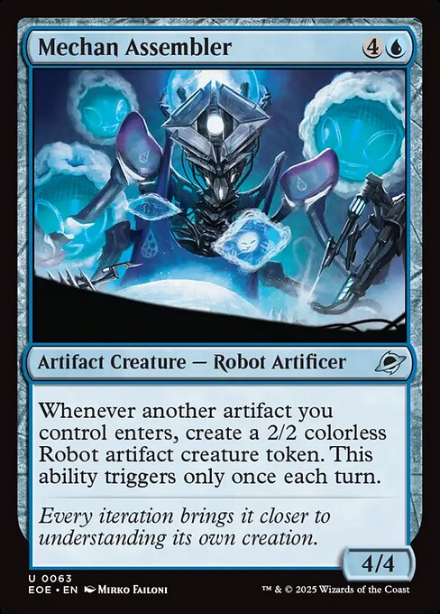 Mechan Assembler highlighted card art