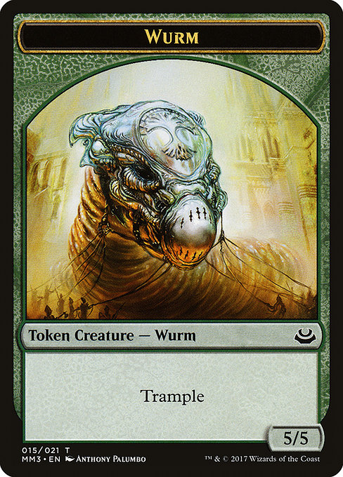 Wurm from Modern Masters 2017 Tokens