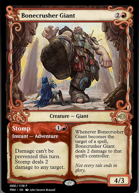 Bonecrusher Giant // Stomp from Magic Online Promos