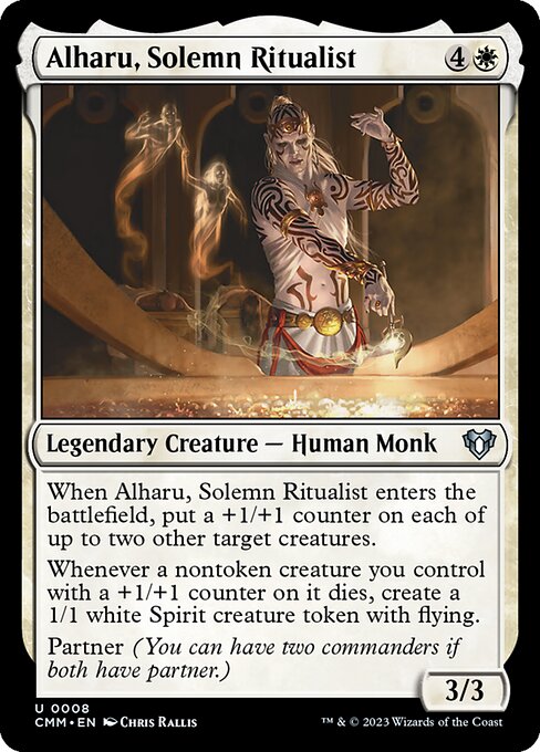 Alharu, Solemn Ritualist from Commander Masters