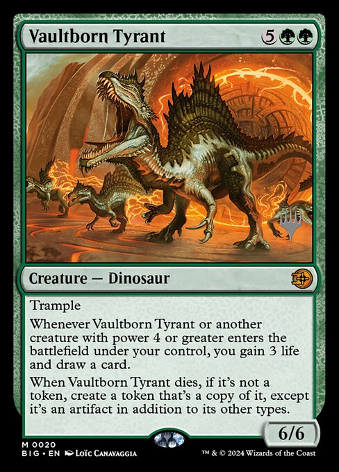 Vaultborn Tyrant from The Big Score Promos