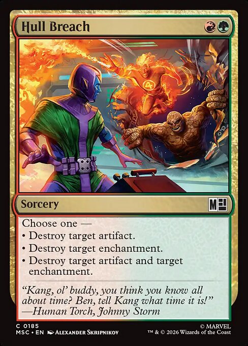 Hull Breach from Marvel Super Heroes Commander