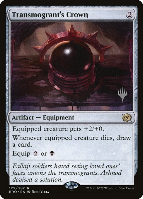 Transmogrant's Crown from The Brothers' War Promos