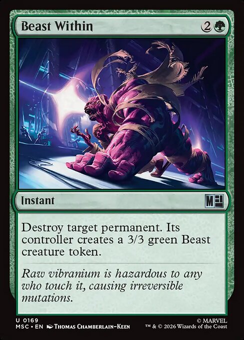 Beast Within highlighted card art