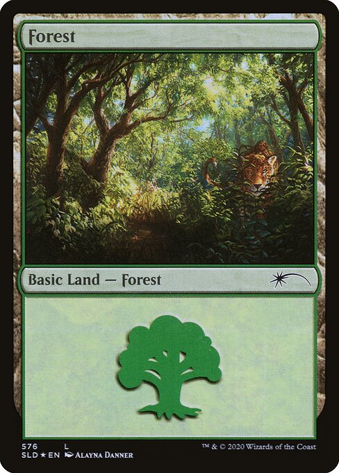 Forest from Secret Lair Drop