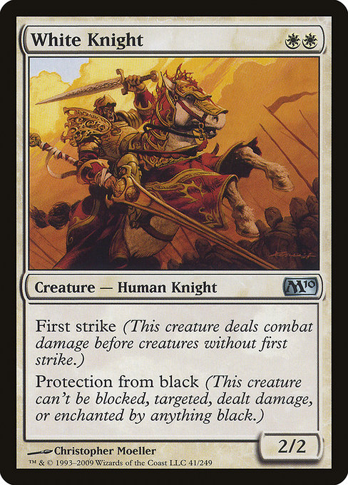 White Knight from Magic 2010