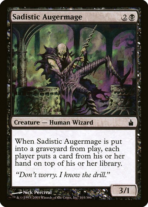 Sadistic Augermage from Ravnica: City of Guilds
