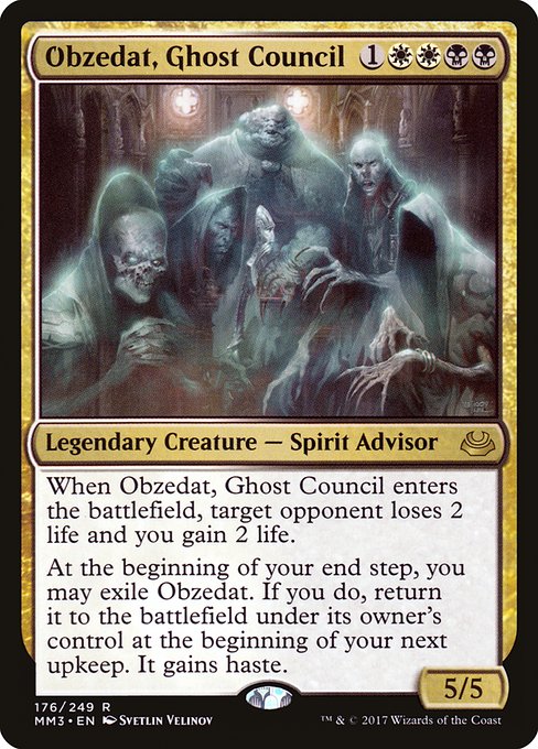 Obzedat, Ghost Council from Modern Masters 2017