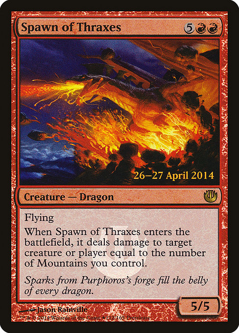 Spawn of Thraxes from Journey into Nyx Promos