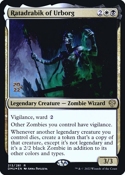 Ratadrabik of Urborg highlighted card art