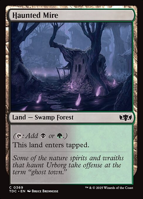 Haunted Mire highlighted card art