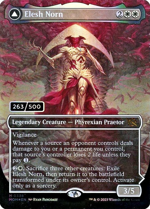 Elesh Norn // The Argent Etchings highlighted card art