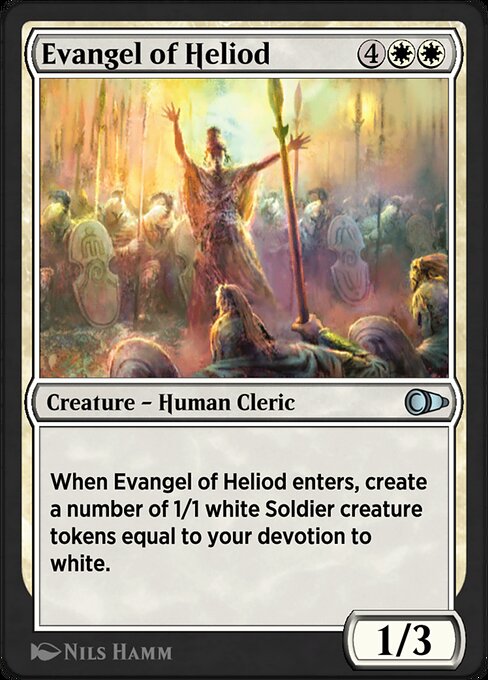 Evangel of Heliod highlighted card art