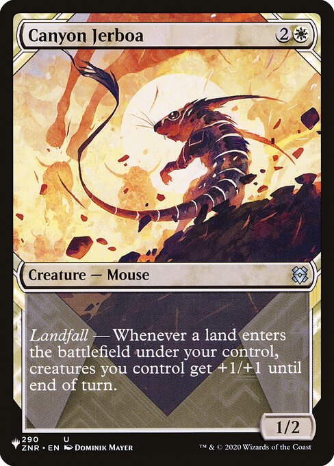 Canyon Jerboa highlighted card art