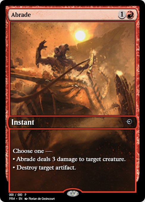 Abrade from Magic Online Promos