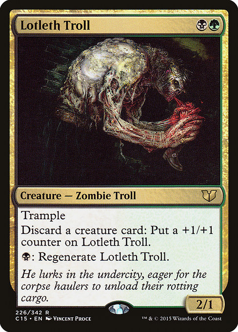 Lotleth Troll from Commander 2015