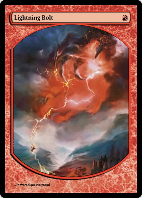 Lightning Bolt from Magic Online Promos