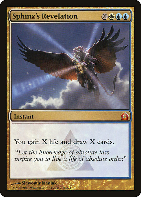 Sphinx's Revelation from Return to Ravnica