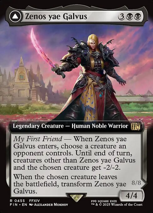 Zenos yae Galvus // Shinryu, Transcendent Rival from Final Fantasy