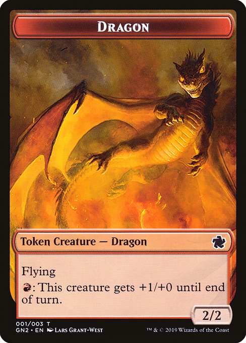 Dragon from Game Night 2019 Tokens