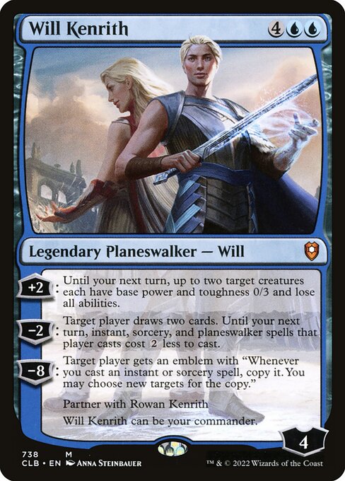 Will Kenrith highlighted card art