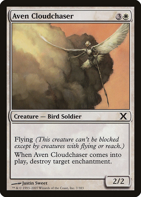 Aven Cloudchaser highlighted card art