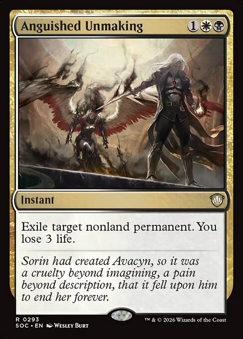 Anguished Unmaking highlighted card art