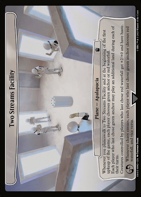 Two Streams Facility highlighted card art