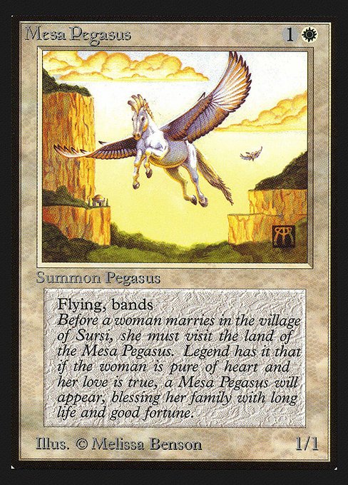 Mesa Pegasus from Intl. Collectors' Edition