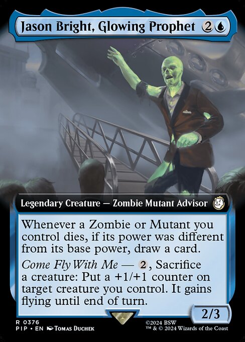 Jason Bright, Glowing Prophet highlighted card art