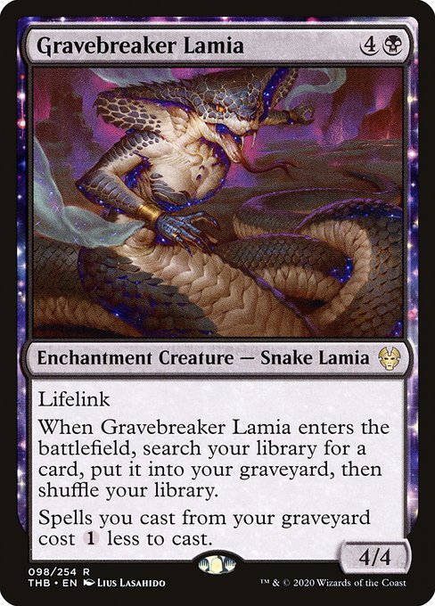 Gravebreaker Lamia from Theros Beyond Death