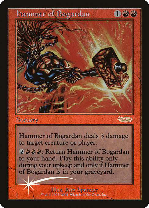 Hammer of Bogardan from Judge Gift Cards 2002
